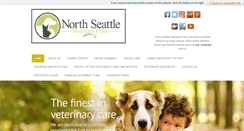 Desktop Screenshot of northseattlevet.com